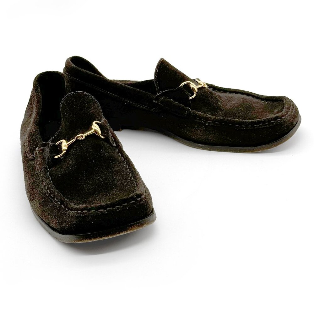 Great Condition Gucci Suede Horsebit Loafers | Size 40.5/ 10.5 | EUC - Picture 10 of 11